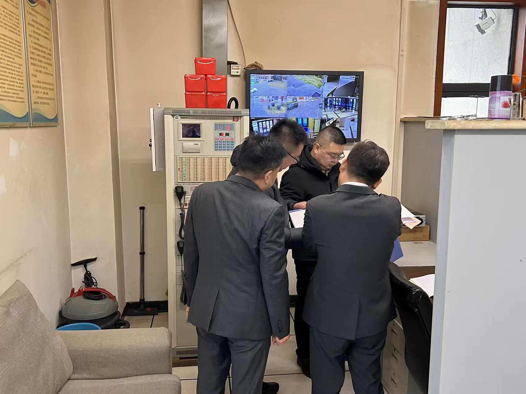 公司开展年终安全检查及固定资产核查工作